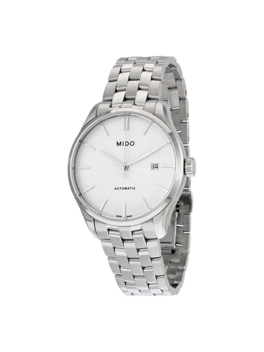 NWT Mido Belluna II Automatic Silver Dial Men's Watch